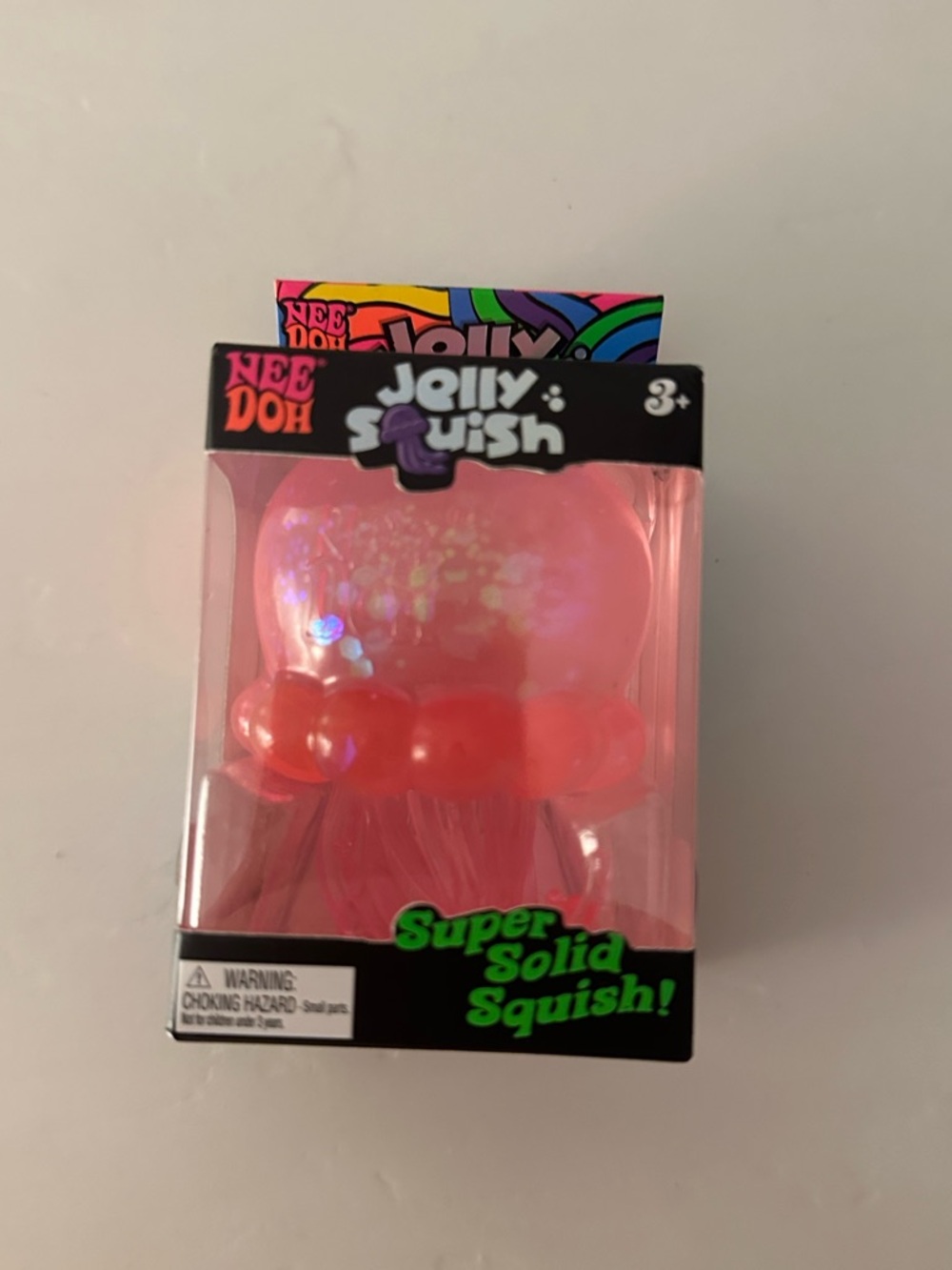 Authentic Needoh Jelly Squish in PINK